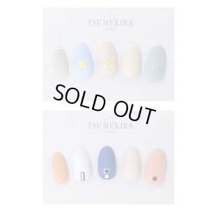 画像2: 【ツメキラ25%OFF】T43 rrieenee×junjun nail プロデュース1 Mulch Mode Plate〈white〉 ネイルシール NN-JUN-101 80349    