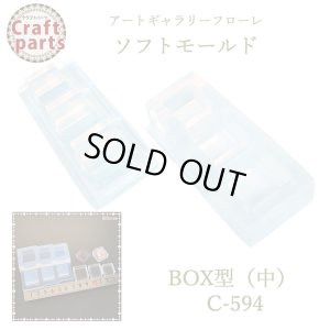 画像1: 【10%OFF 】A050 アートギャラリーフローレ ソフトモールド C-594 BOX型（中）