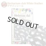 【ハーバリウムクラブ】h14 White feather HR-FET-101 81063