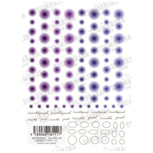 画像2: ツメキラ T104 冨田絹代 プロデュース1 Infinity-one purple NN-TMI-105 81117 