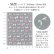 画像2: ネイルシール 立体 ホワイト ピンク リボン M-2063-155 (2)