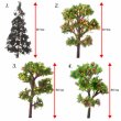 画像2: 【模型 ジオラマ】樹木模型（4）ミニチュアツリー【情景模型】 (2)