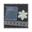 画像2: A150 アートギャラリーフローレ ソフトモールド C-507 雪の結晶プレートLL (2)