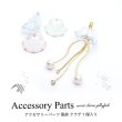 画像1: アクセサリーパーツ 風鈴 クラゲ 3個入り (1)