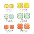 画像3: ネイル ジュエリー ビジュー パーツ クローバー シェル風 ストーン 2個入り 141     (3)